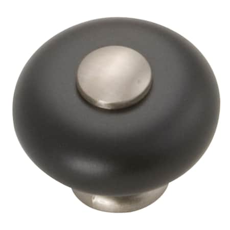 Hickory Hardware Knob 1-1/4 Inch Diameter P222-SNB